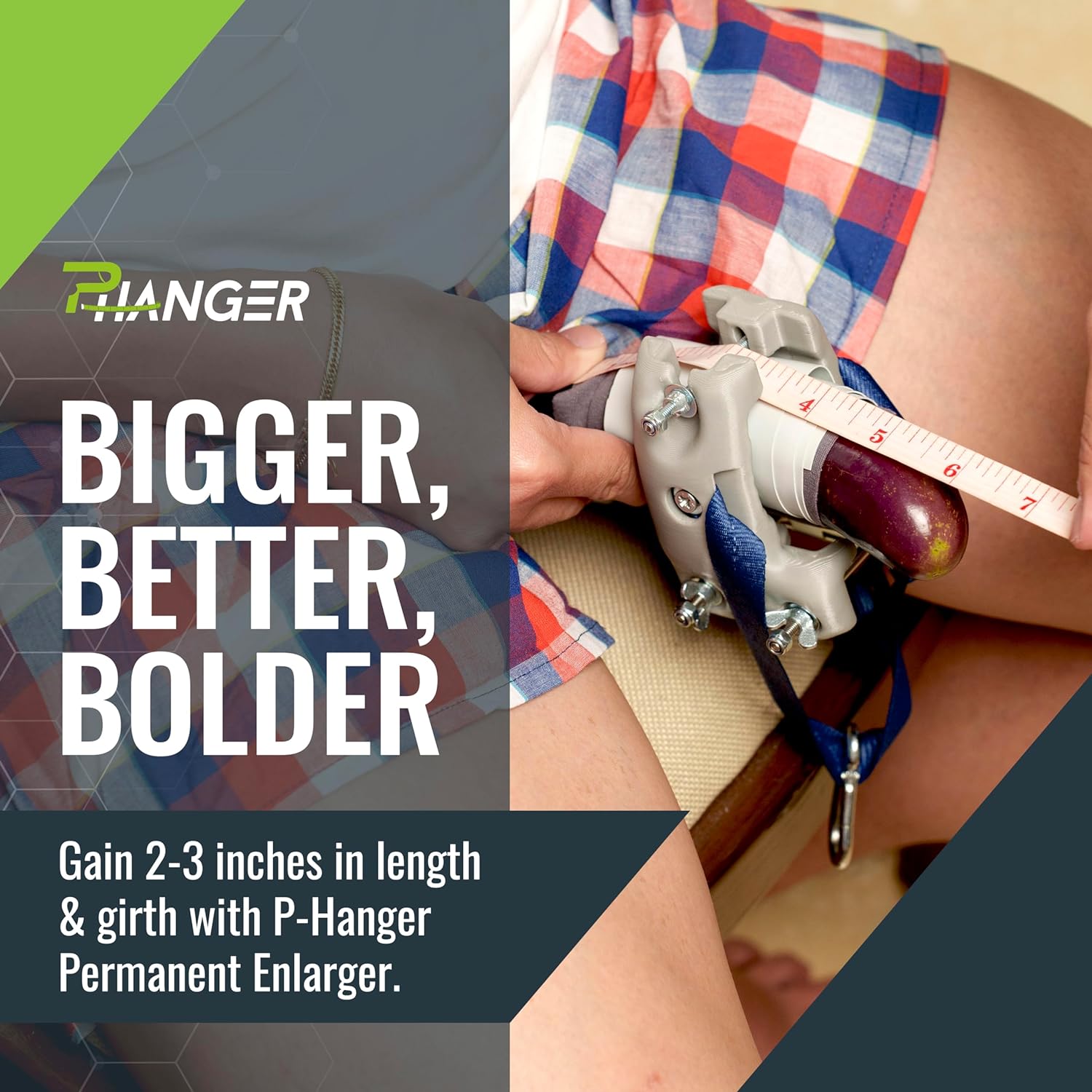 Penis Hanger to increase penissize in length and girth for permanent natural penis enlargement